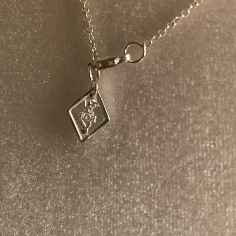 Playboy/white trash charm bow necklace - Picture 5 of 5